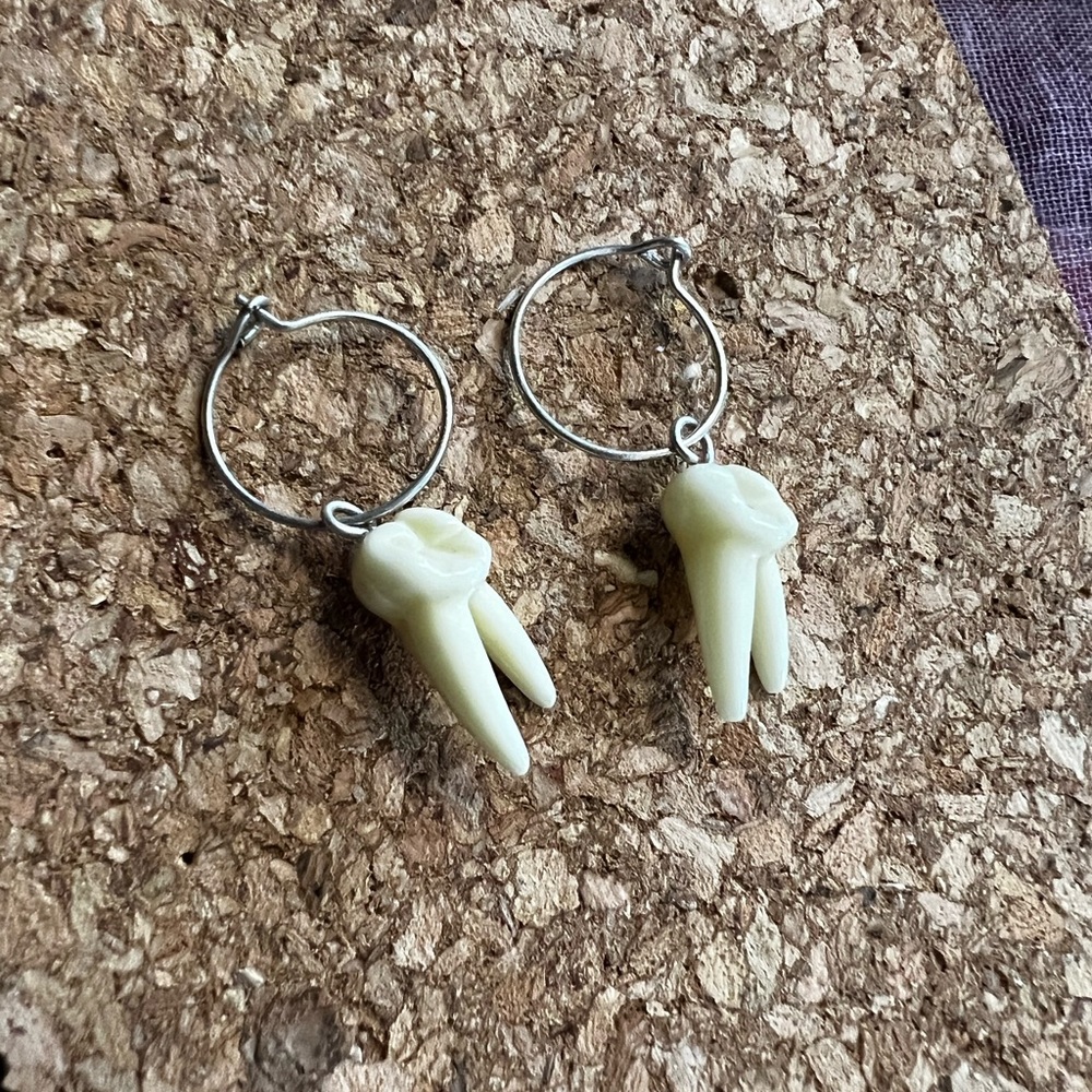 Teeth Earrings